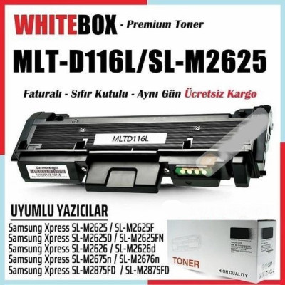 Samsung Xpress SL-M2835 D116L Chipli İthal Muadil Toner 3.000 Sayfa
