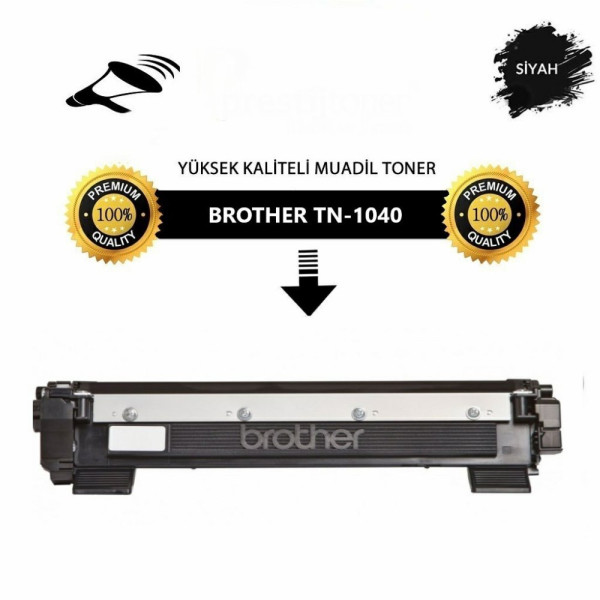 Brother TN-1040  MFC 1810 / 1910W / 1911W / 1811 / 1815 / Siyah İthal Muadil Toner 1.500 Sayfa