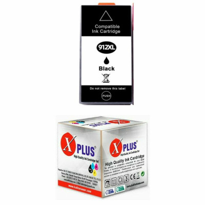 Xplus 912XL-917XL 3YL84AE 8015e All-in-One Siyah Muadil Kartuş 1.500 Sayfa