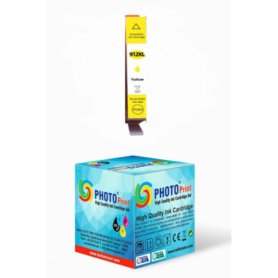 Photo Print 912XL-917XL 3YL83AE 8014 All-in-One Sarı Muadil Kartuş 825 Sayfa