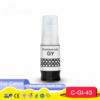 Canon GI-43 GY Grey G540 / G640 İthal Muadil Mürekkep - Grey 70 ML