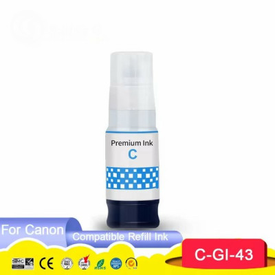 Canon GI-43 C Mavi G540 / G640 İthal Muadil Mürekkep - Mavi 70 ML