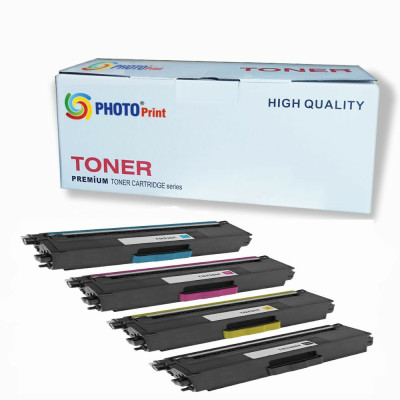 Photo Print®   TN361/TN391/TN311/TN321/TN331/TN341/TN351/TN321 DCP-L8650CDW 1Set Muadil Toner 2500 Syf Renkli