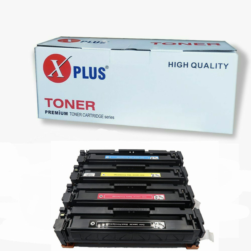 HP 415A ÇİPLİ (W2030A-W2031A-W2032A-W2033A) MFP M479fdw Yazıcı 4 Renk Muadil Toner Takım 2400 Sayfa