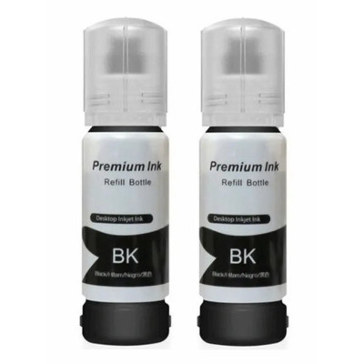 Epson 103 EcoTank  L4160 Siyah İthal Muadil Mürekkep 70 ML / 2 Adet