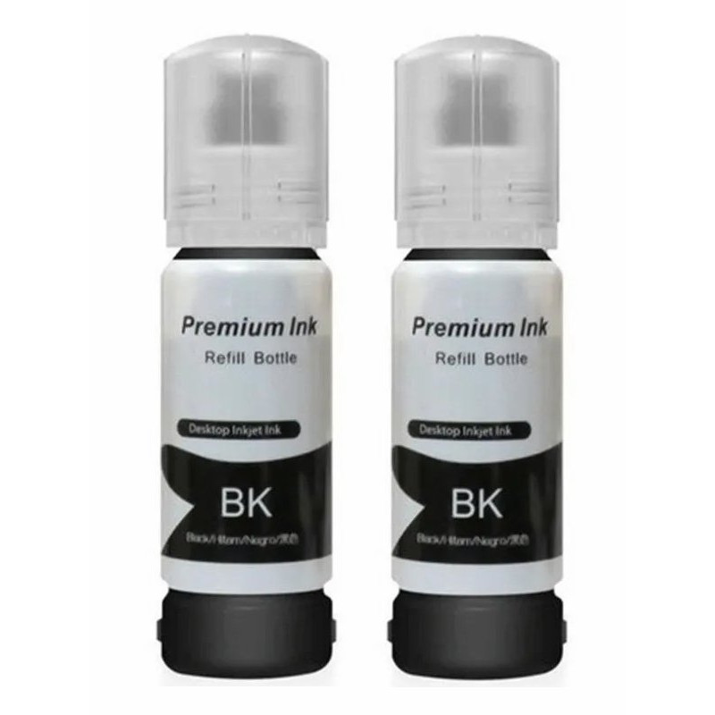 Epson 103 EcoTank  L4160 Siyah İthal Muadil Mürekkep 70 ML / 2 Adet