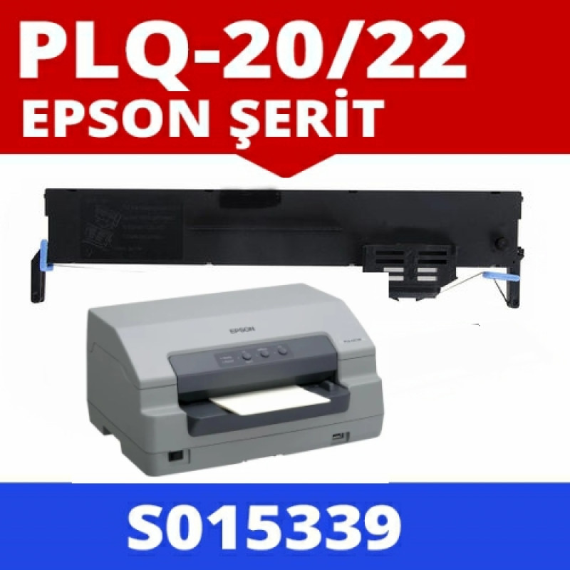 EPSON  PLQ20 / PLQ22 Siyah  İthal Muadil Şerit Ribon Strip